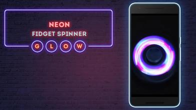 Fidget Spinner - Neon Glow截图2