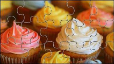 Cakes Jigsaw Puzzles Game截图1