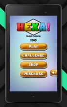 Hexa! ( Smash The Block Puzzle)截图5
