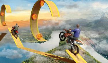 Stuntman Bike Racing Trail Tricky Master截图5