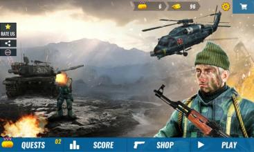 Commando Sniper Terrorist Shooter 2018截图1