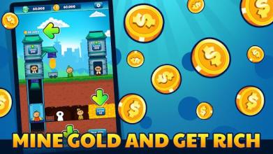 Gold Mine Idle Clicker: Mining Gold Game. Tycoon截图4