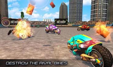 Bike Racing Futuristic Demolition Derby截图1