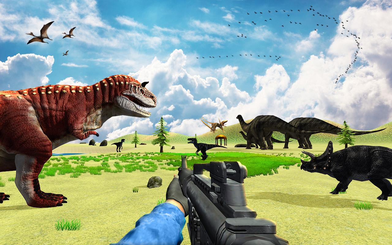 Forest Dinosaurs Sniper Safari Hunting Game截图3