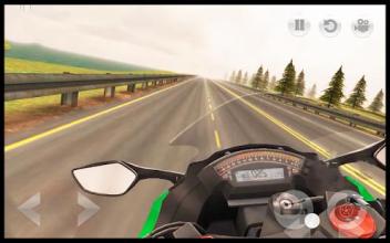 Traffic Moto: Race Highway Rider Simulator Game 3D截图2