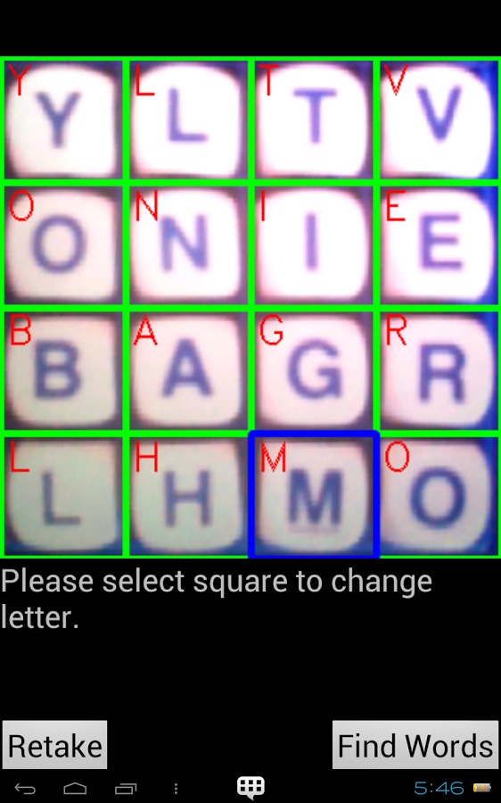 Boggle Solver: Vision截图2