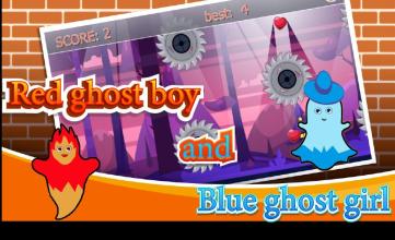 Red ghost boy and blue ghost girl game截图1