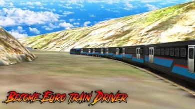 Euro Train Simulator: Train Driving Games截图1