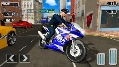 Police Motorbike Chase: Criminal & Gangster Escape截图4