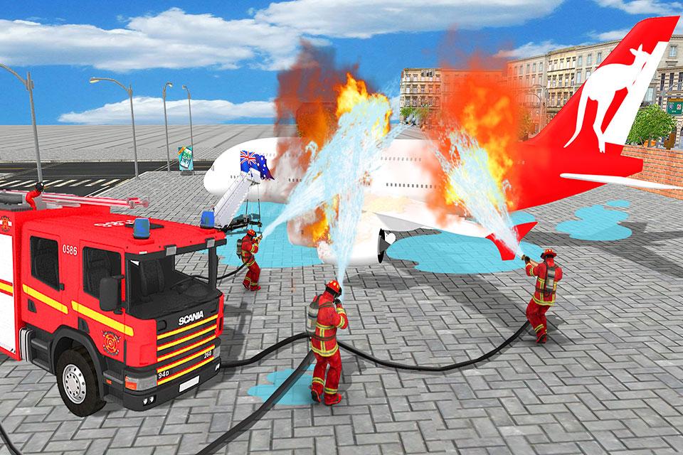 Grand NY Real FireFighter: Rescue Mission 2017截图1