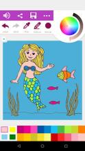 Mermaid Coloring for Kids截图1