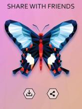 Poly Art - Color by Number , Coloring Puzzle Game截图2