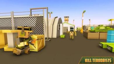 Blocky Army Base: Modern War Strike截图4