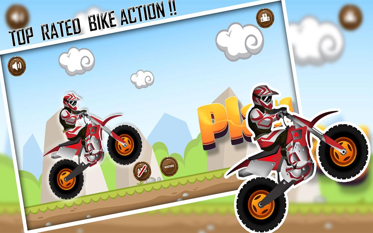 Speedy BMX Bike : Hill Race截图4