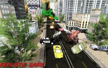 Dino Robot Attack Transform City Battle截图4