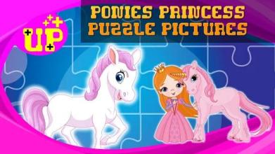 Ponies Princess Puzzle Pictures截图5