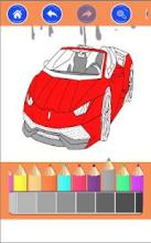 Italian Cars Coloring Book For Kids截图3