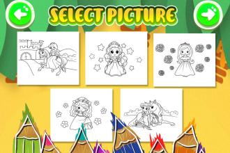 Princess Cartoons Coloring - Education, Learning截图3