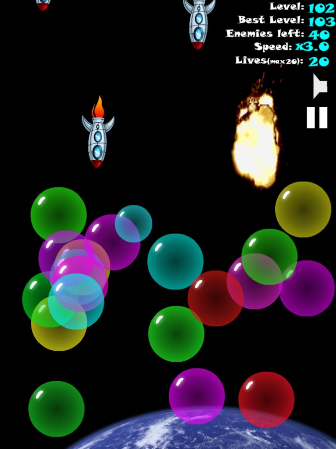 Bubble Defence Space截图3