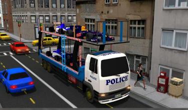 Police Kart Transport Airplane截图4