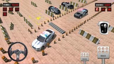 Police Parking Car Games 3D - Parking Free Games截图1