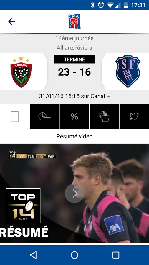 LNR Rugby App截图2