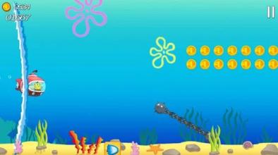 Sponge Submarine : Happy Dive Square Adventure截图2