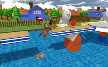 Horse Riding Simulation - Water Stunt Adventure截图1