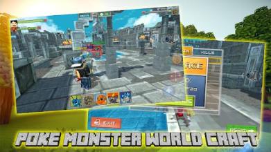 Poke Monster World Block Craft截图3