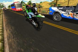 Wrong Way Moto Racer截图2