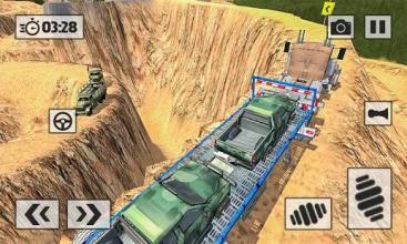 US Army Truck Driver: Real Off-Road Transport Sim截图2