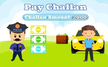 Traffic Police E Challan Duty Kids Learning Sim截图2