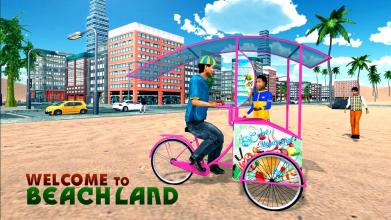 Ice Cream Beach Man 3D截图4