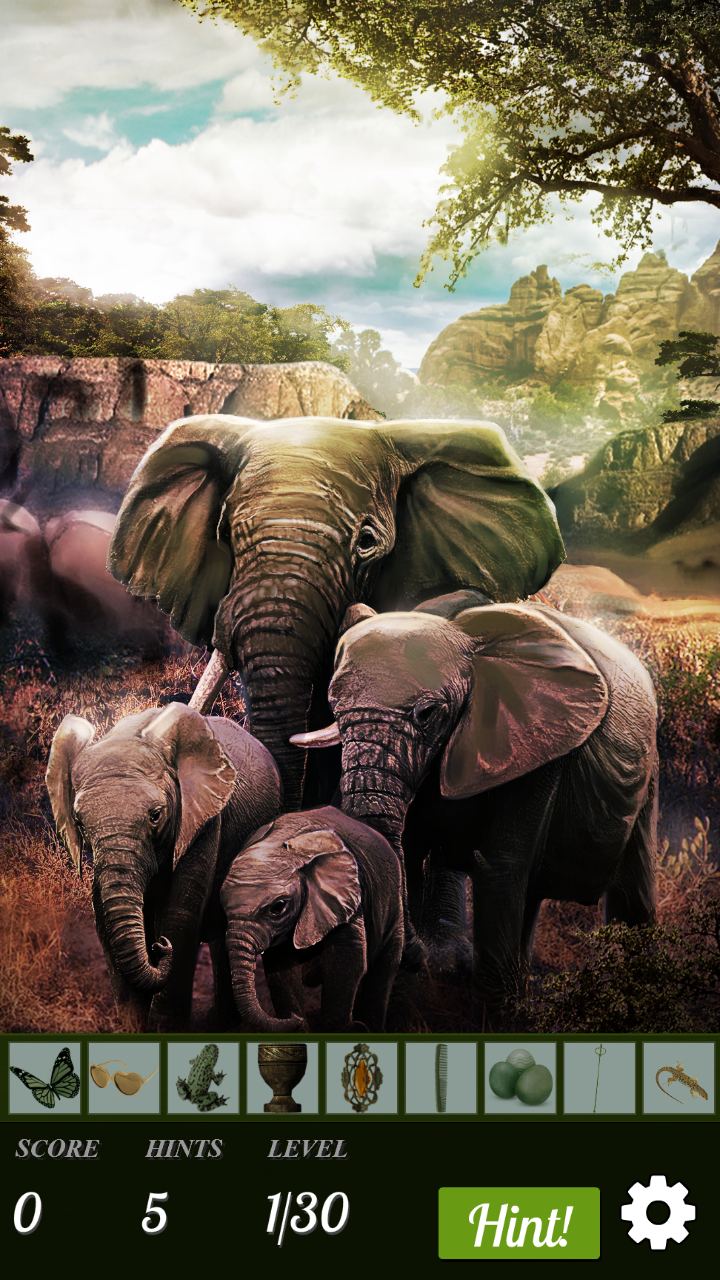 Hidden Object - African Adventure截图1