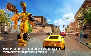 Car Robot Transformation Transport Simulator 2018截图4