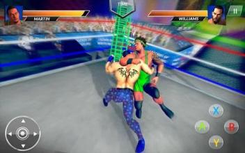 World Wrestling Revolution Mania Real Stars fight截图2