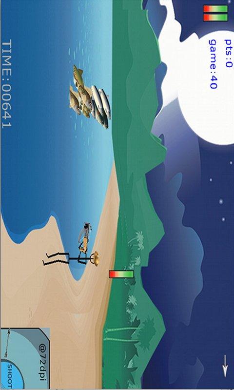 Stickb Fish Shooter Stickman截图1