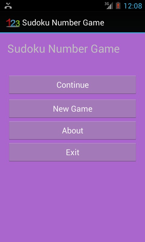 SUDOKU NUMBER GAME截图1