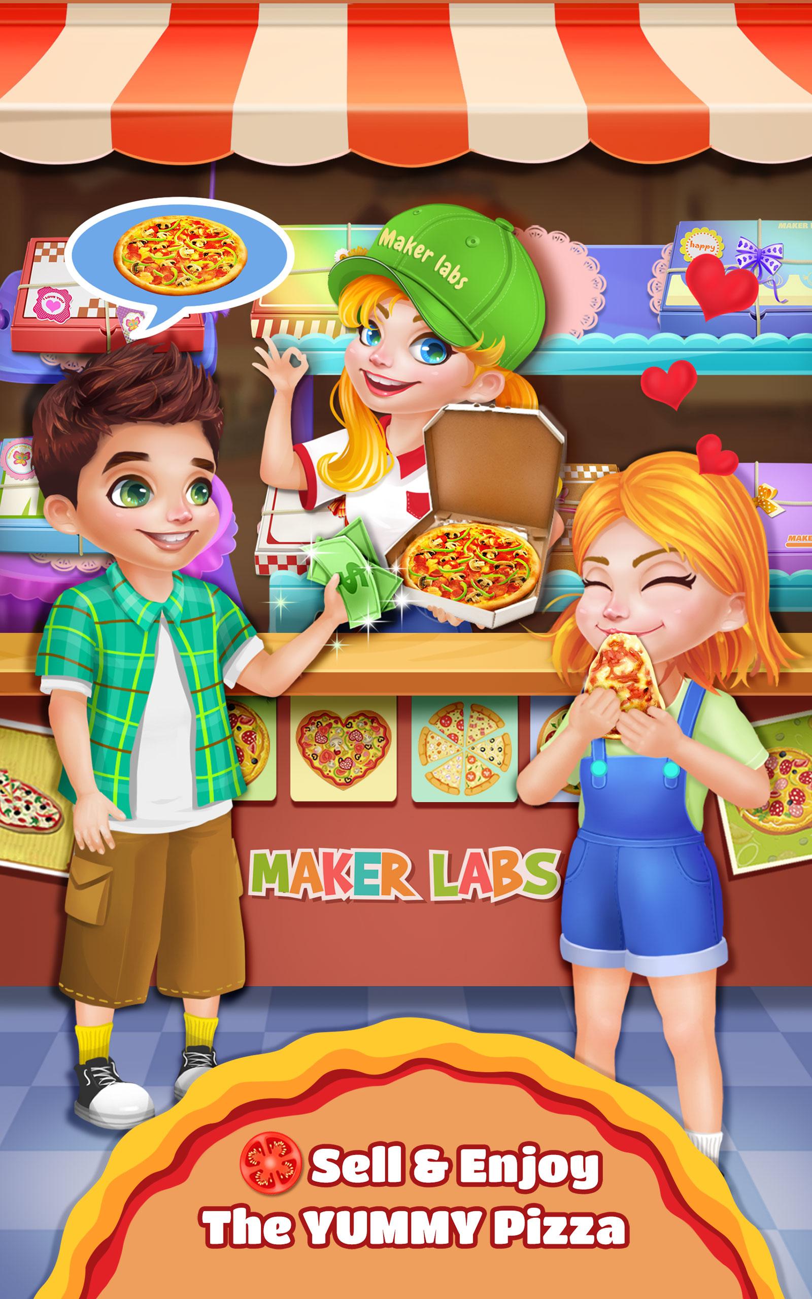 Sweet Pizza Shop - Cooking Fun截图2