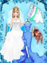 Makeup Salon : Ice Princess Wedding Makeover Games截图2