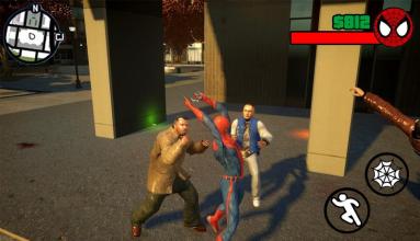 Spider Hero Miami City Fight截图3