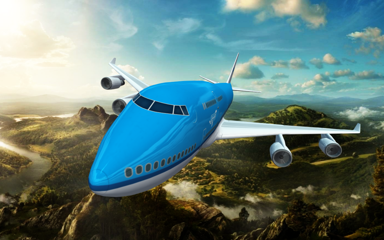 Airplane Flight Simulator 2017截图1