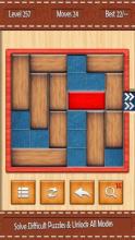 UnBlock Red Wood Escape Puzzle 2018截图5