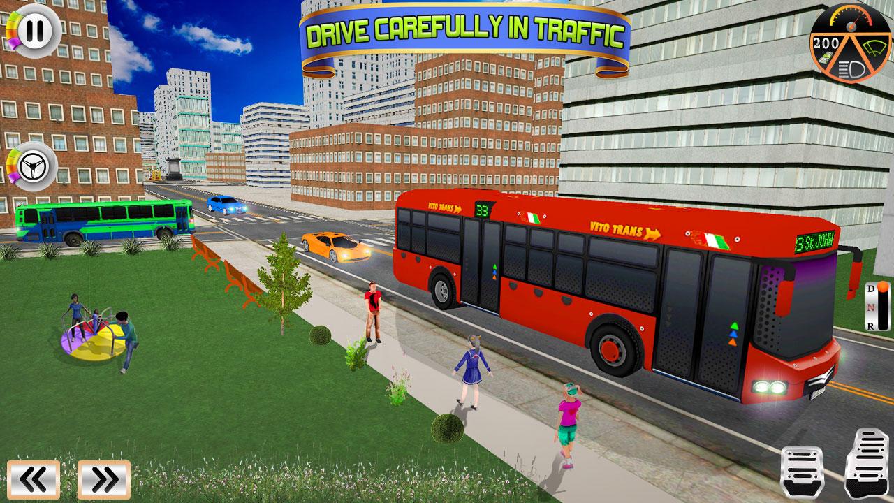 Bus Driving Super Simulator截图2