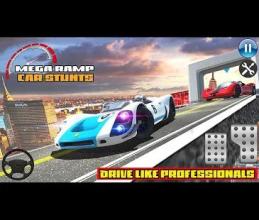 Extreme Car Stunt : Mega Ramp Race Stunt Challenge截图1