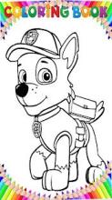 Paw Patrol coloring book by fans截图3