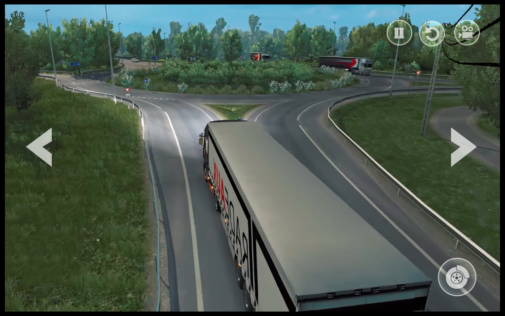 Rough Truck : Driving Simulator Goods Transport 3D截图1