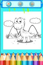 Coloring Book Kids, Dinosaurs截图1