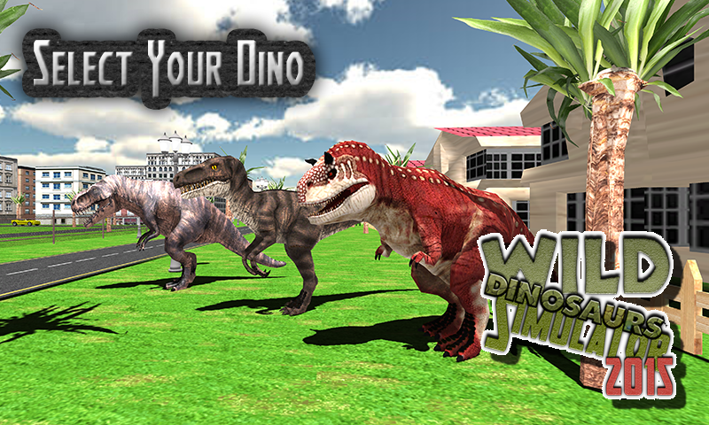 Wild Dinosaur Simulator 2015截图2