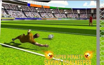 Super Penalty Saving GoalKeeper : Football Strike截图2